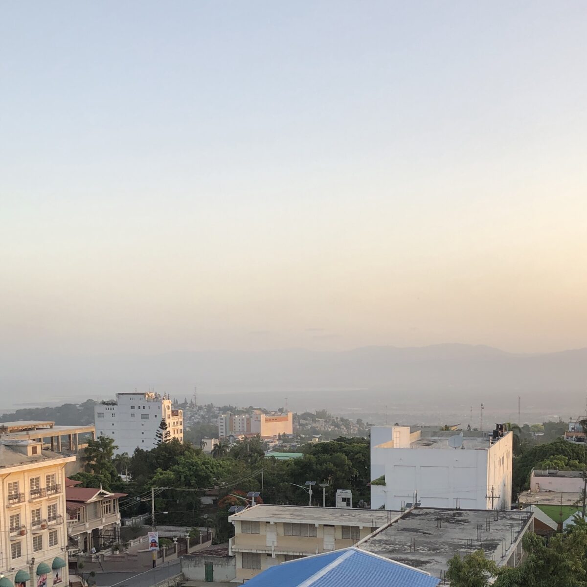 Rooftops in Haiti